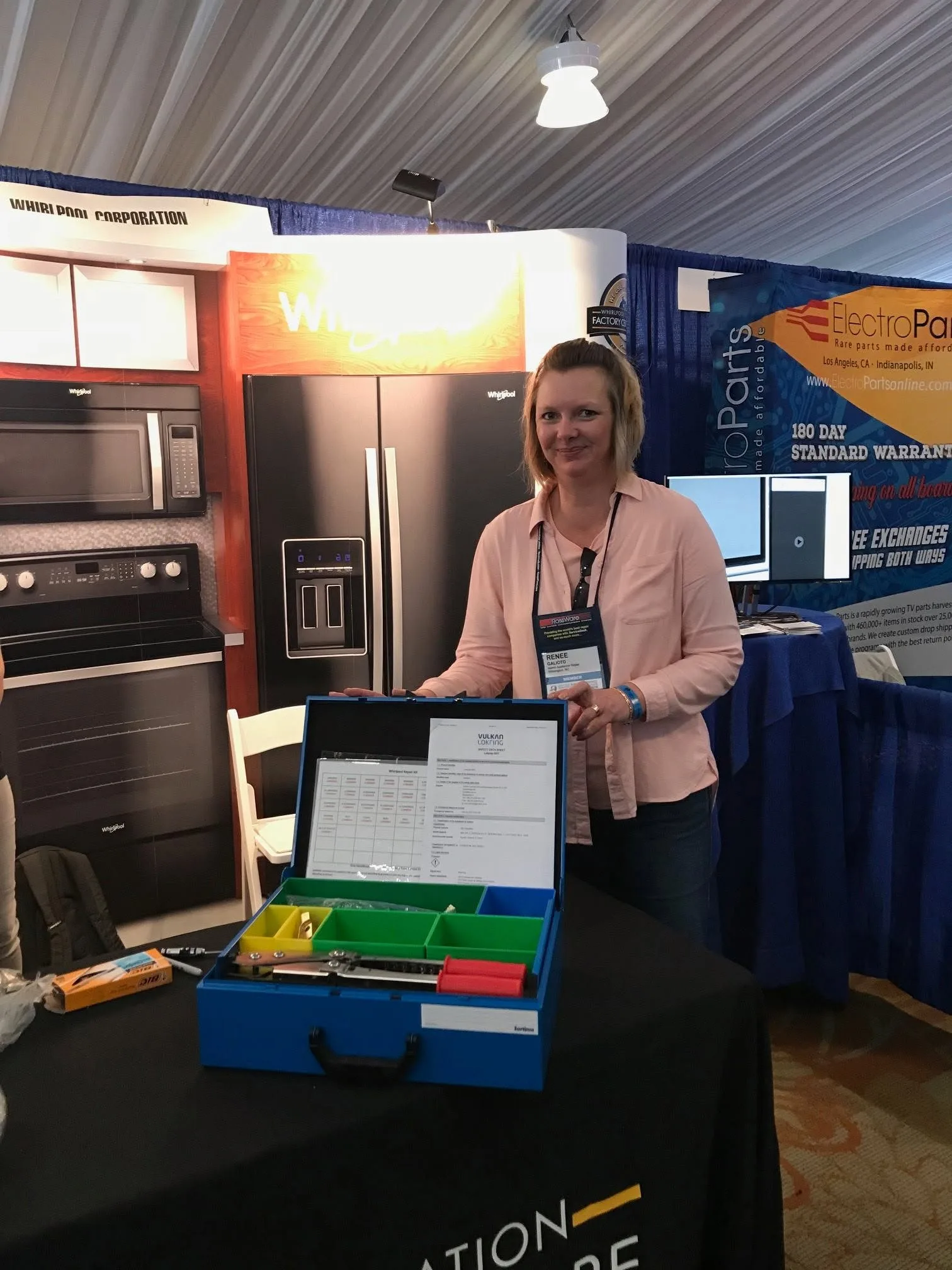 Renee Galioto, Owner, at Annual Service Training Institute